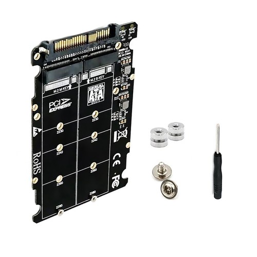 Nvme ssd key - m, sata