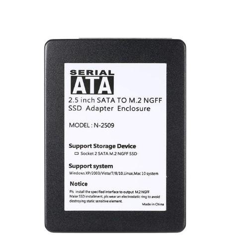 Ssd enclosure ngff to - enclosure,
