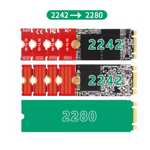 Ssd extension adapter card - m.2,
