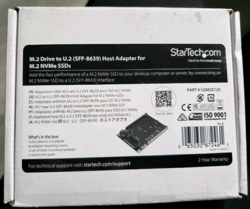 Startech pcie nvme u 2 - startech,