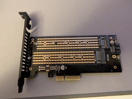 Nvme sata pcie adapter - nvme, to