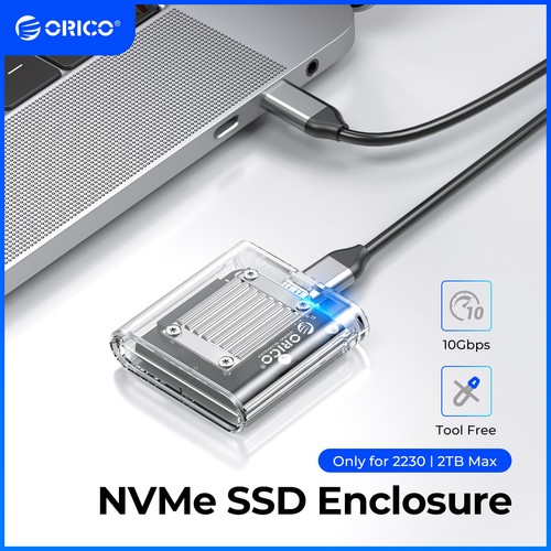 Orico nvme ssd - m.2, enclosure