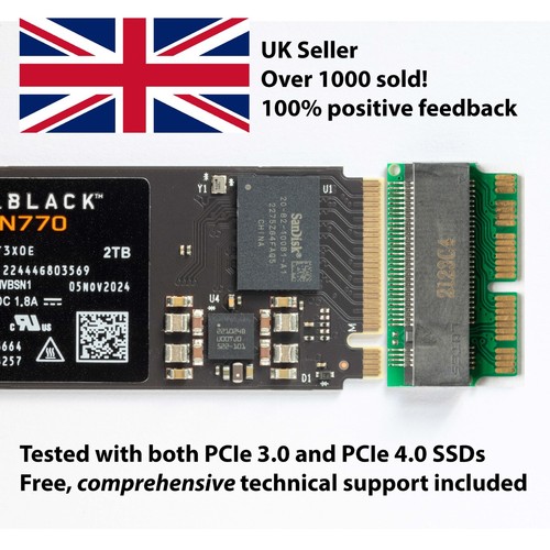 Nvme ssd adapter - m.2, apple