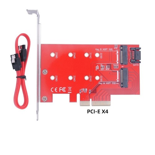 Nvme pcie adapter m b - adapter, &
